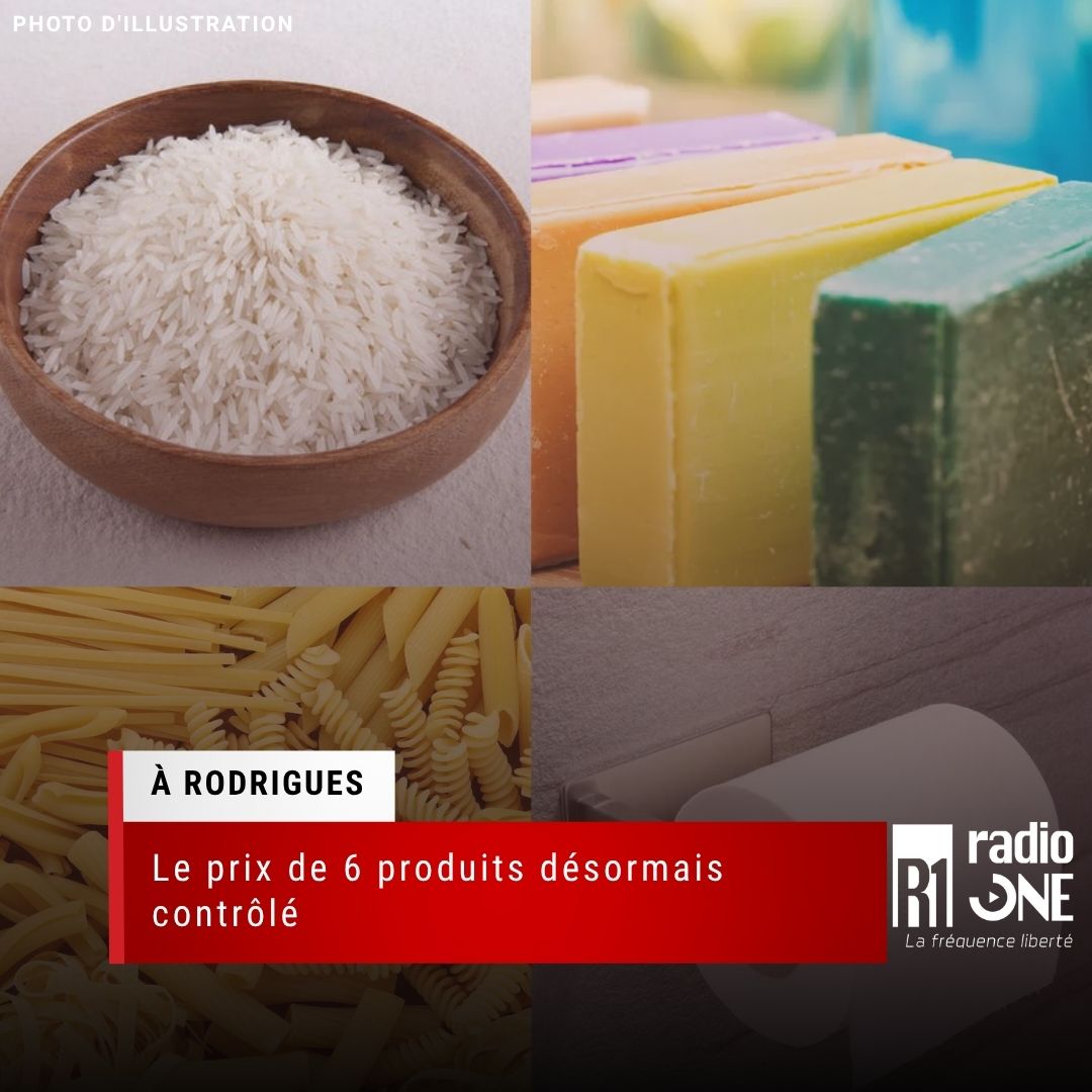 36 produits sont soumis à un contrôle de prix à Rodrigues - Radio One