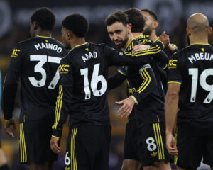 Les Red Devils à la relance