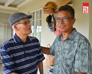Nicolas Von Mally et Serge Clair à Mont Lubin