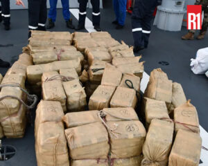 Saisie de méthamphétamine dans le canal du Mozambique